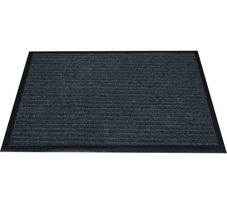 Влаговпитывающий ворсовый входной коврик Luscan 120х180 см серый 999486