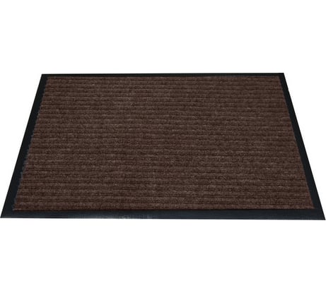 Влаговпитывающий ворсовый входной коврик Luscan 120х180 см коричневый 999487