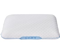 Подушка анатомическая Arya Home Arya 60x40, Memory Foam Firmnnes-Soft, Белый, Голубой 8680943247414