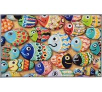 Влаговпитывающий коврик VORTEX Velur SPA Рыбки 50x80 см 10 24292