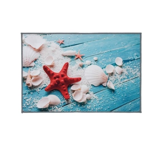 Влаговпитывающий коврик VORTEX Velur SPA Морская звезда 40x60 см 15 24282 1