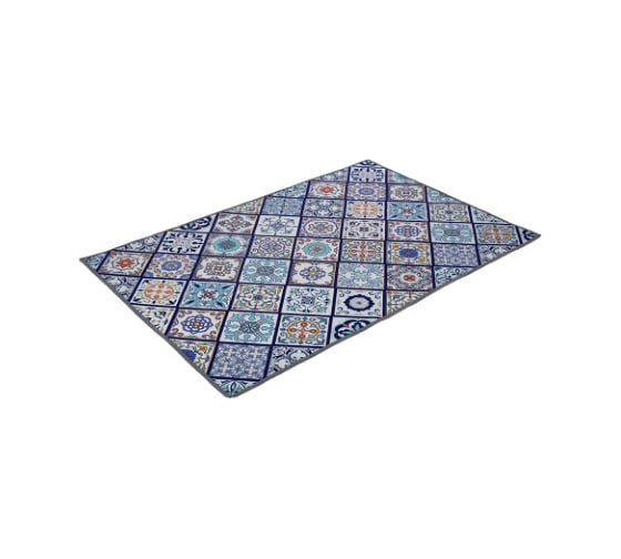 Влаговпитывающий коврик VORTEX Velur SPA Марокканская плитка 60x90 см 10 24296