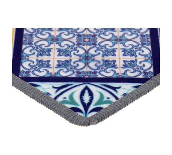 Влаговпитывающий коврик VORTEX Velur SPA Марокканская плитка 60x90 см 10 24296