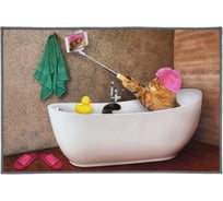 Влаговпитывающий коврик VORTEX Velur SPA Инстакот 40x60 см 15 24280