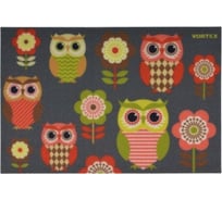 Влаговпитывающий коврик VORTEX Samba Совы и цветы 40x60 см 15 24214