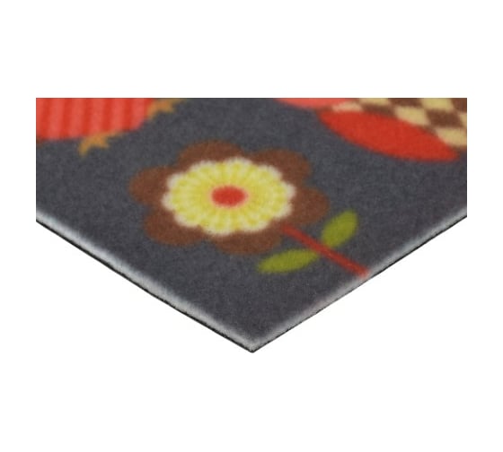 Влаговпитывающий коврик VORTEX Samba Совы и цветы 40x60 см 15 24214