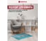 Влаговпитывающий коврик VORTEX Velur SPA Фламинго 60x90 см 10 24294 5
