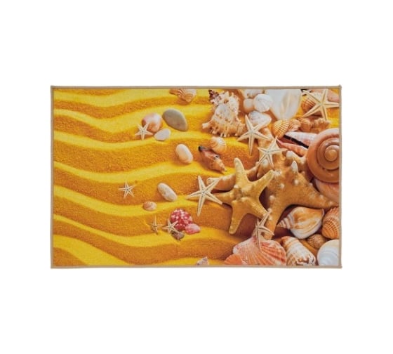 Влаговпитывающий коврик VORTEX Velur SPA Золотой песок 50x80 см 10 24286