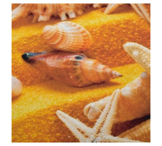 Влаговпитывающий коврик VORTEX Velur SPA Золотой песок 50x80 см 10 24286