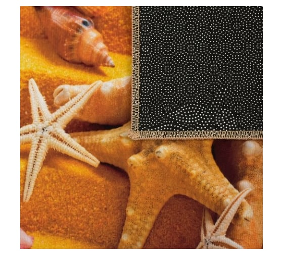 Влаговпитывающий коврик VORTEX Velur SPA Золотой песок 50x80 см 10 24286