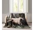 Плед Arya Home Arya с принтом, 150x200, Horse Черный 8680943247209 1