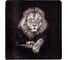 Плед Arya Home Arya с принтом, 150x200, Lion Черный 8680943247322 2