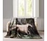 Плед Arya Home Arya с принтом, 200x220, Horse Черный 8680943247216 1