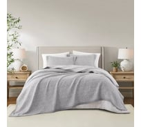 Покрывало Arya Home Arya хлопковое, 180x240, Crenate Серый 8680943245892