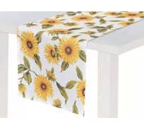 Настольная дорожка Arya Home Arya 40x140, Sunflower Желтый 8680943242587
