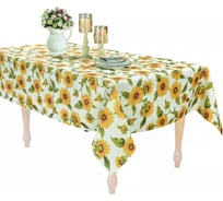 Скатерть Arya Home Arya 160x160, Sunflower Желтый 8680943242556