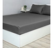 Простыня на резинке Selena 90x200x30 ГРАФИТ 4670164818016