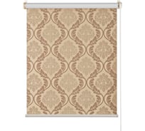 Рулонная штора ПраймДекор Дамаск blackout миниролло фисташковый 48х170 см 23048041