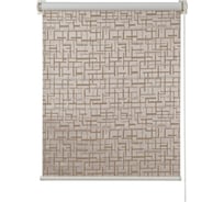 Миниролло ПраймДекор blackout Лабиринт маисовый, 57х170 см 11057097