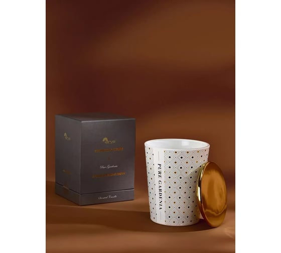 Ароматическая свеча Arya Home Arya Pure Gardeniya 810 г 8680943246066