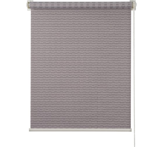 Рулонная штора ПраймДекор Кантри миниролло лаванда 57х170 см 22057068 1