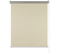 Рулонная штора ПраймДекор Blackout Плайн светоотражающий кремовый 140х170 см 43140029