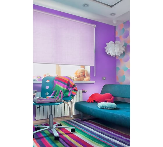 Тканевые ролло Эскар фиолетовый, 160х170 см 81007160170 1