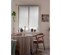 Рулонные шторы Эскар, Vivat Белый, мерцающий 150х160 см, арт. 82517150160