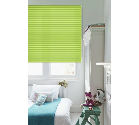 Рулонная штора Эскар Райли Миниролло, оливковый, размер 115х160 см 38053115160 1