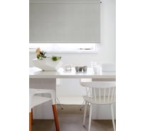 Тканевые миниролло Эскар серый, 73х170 см 31020073170