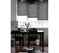 Рулонная штора Эскар Loft черный, 90х160 см 8263090160