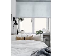 Рулонная штора Эскар Round серый, 83х160 см 8269083160