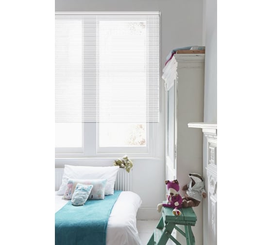 Рулонная штора Эскар Райли Ролло, белый, размер 210х160 см 88050210160 1