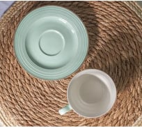 Чайная пара FIORETTA FIESTA мятный 220 мл TDS705