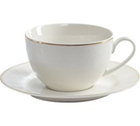 Чайная пара FIORETTA WHITE LACE 220 мл TDS675