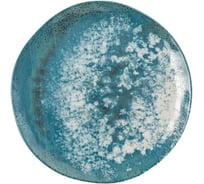 Обеденная тарелка FIORETTA STONE TURQUOISE 26 см TDP570