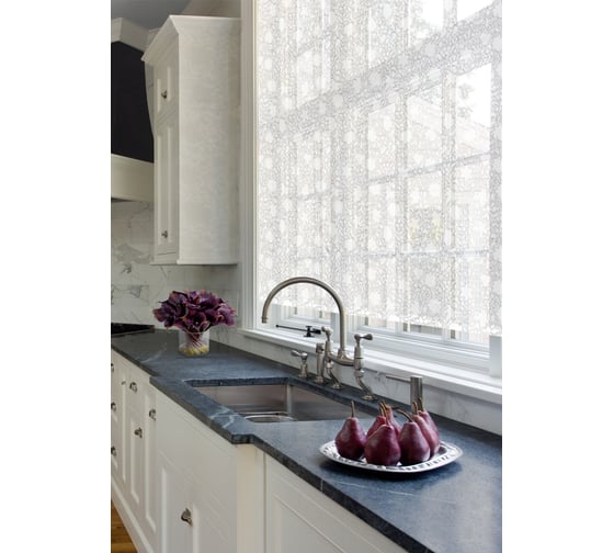 Рулонная штора Эскар Devore белый смог, 37х160 см 81351037160 1