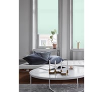 Рулонная штора Эскар Plain зеленый, 140х160 см 71104140160