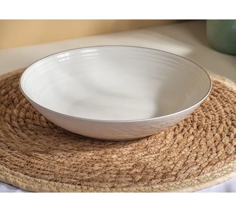 Суповая тарелка FIORETTA FIESTA белый 22 см TDP722