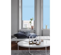 Рулонная штора Эскар Plain голубой, 98х160 см 71103098160