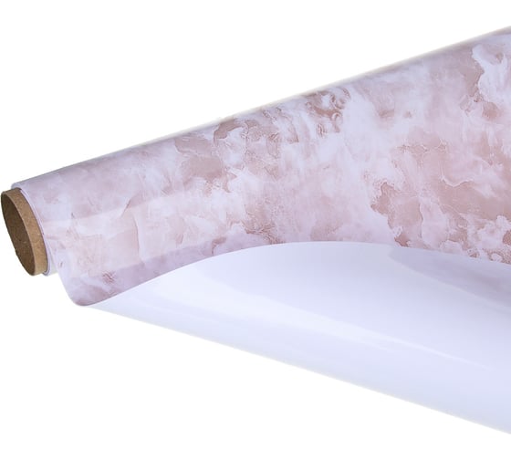 Гибкое стекло VETTA ПВХ, мрамор, какао, 60x80x0,08 см 416-277