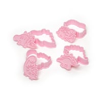 Набор вырубок для печенья S-Chief пластик, 4 шт, №1 Динозавры SHF-0350 739981