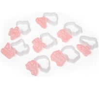 Набор вырубок для печенья S-Chief пластик, 8 шт, №2 Транспорт SHF-0353 739990