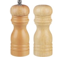 Набор для специй VETTA 2 предмета, мельница 14 см + солонка 13 см, дерево, P6 9905SP 827-018