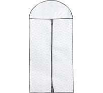 Чехол для одежды VETTA с прозрачным окном, 60х130 см, Валери, молния, полипропилен 457-613