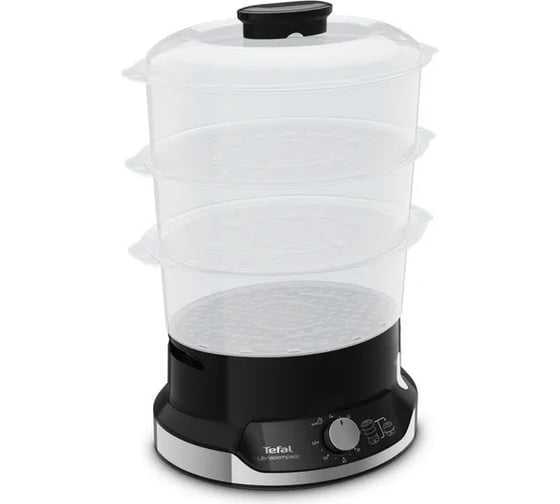 Пароварка TEFAL VC204810 3 яруса, 800 Вт черный 1561758 1