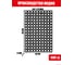 Придверный ячеистый коврик ComeForte RH 40x60 см 12 мм HM-5001 2