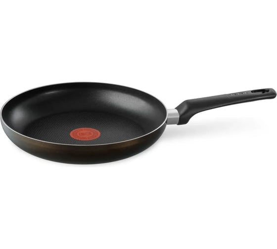 Сковорода TEFAL Easy Plus 4237122 круглая 22 см ручка:несъемная, (без крышки) черный (9100054094) 2030098