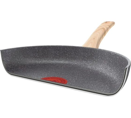 Сковорода TEFAL Natural Force G2660572 круглая 26 см ручка: несъемная, (без крышки) серый (2100118264) 1483805
