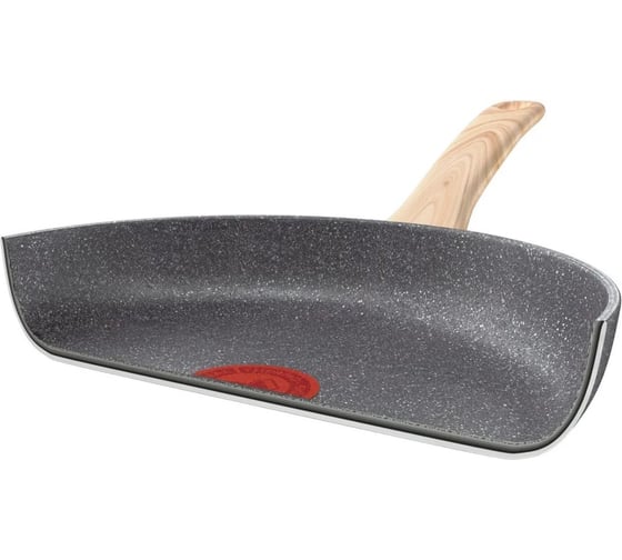 Сковорода TEFAL Natural Force G2660772 круглая 30 см покрытие Mineralia + non-stick ручка несъемная без крышки 1933744
